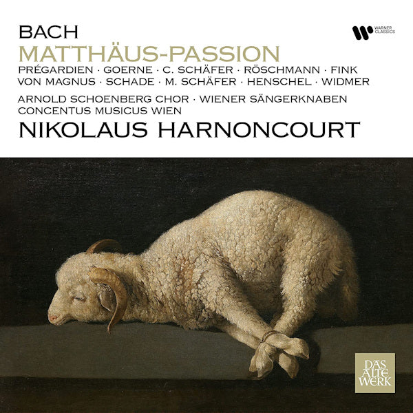 Nikolaus Harnoncourt - Bach: matthaus-passion (LP)
