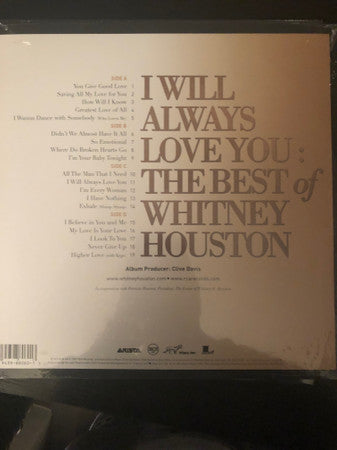 Whitney Houston - I will always love you: the best of whitney houston (LP)