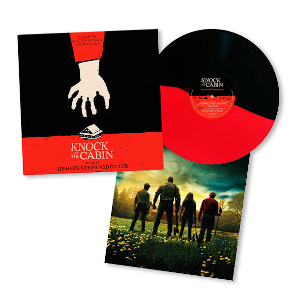 OST (Original SoundTrack) - Knock at the cabin -black &amp; red split vinyl- (LP)