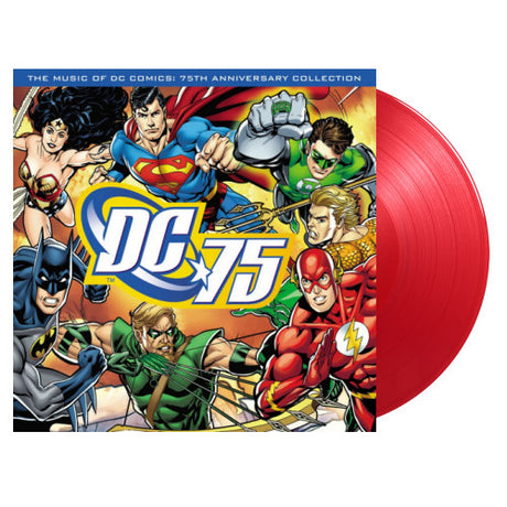 V/A (Various Artists) - Music of dc comics: 75th anniversary collection -red- (LP)