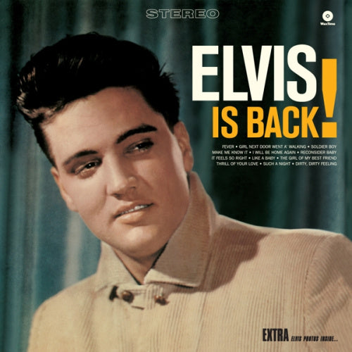 Elvis Presley - Elvis is back! (LP) - Velvet Music