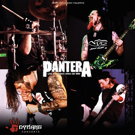 Pantera - Live at dynamo open air 1998 -red vinyl- (LP) - Velvet Music