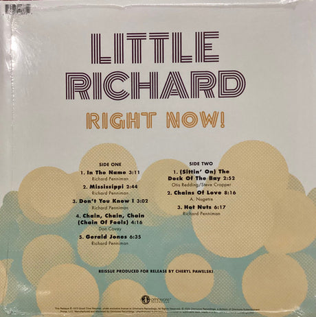 Little Richard - Right Now! (LP)