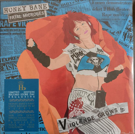 Honey Bane - Violence Grows (LP)