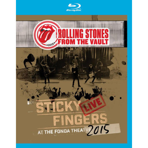 the Rolling Stones - Sticky fingers -live at the fonda theatre 2015 (blu ray movie)