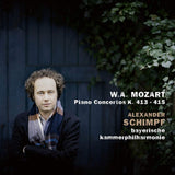 Alexander Schimpf & Bayerische Kammerphilharmonie - Mozart piano concertos k.413-415 (CD)