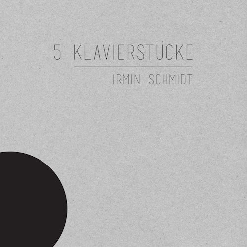 Irmin Schmidt - 5 klavierstucke (CD)
