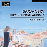 A. Barjansky - Complete piano works 1 (CD)