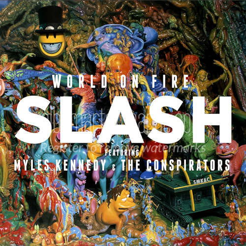Slash - World on fire (CD)