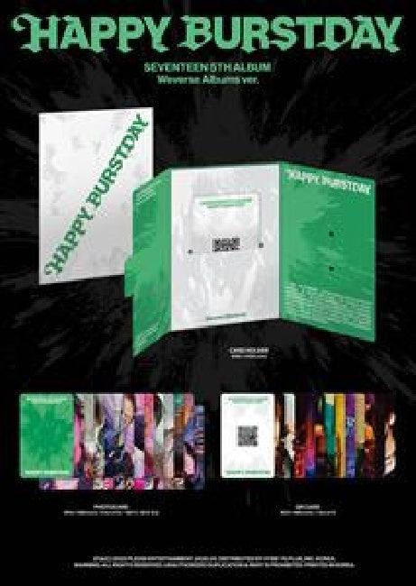 Seventeen - Happy burstday (accessoires)