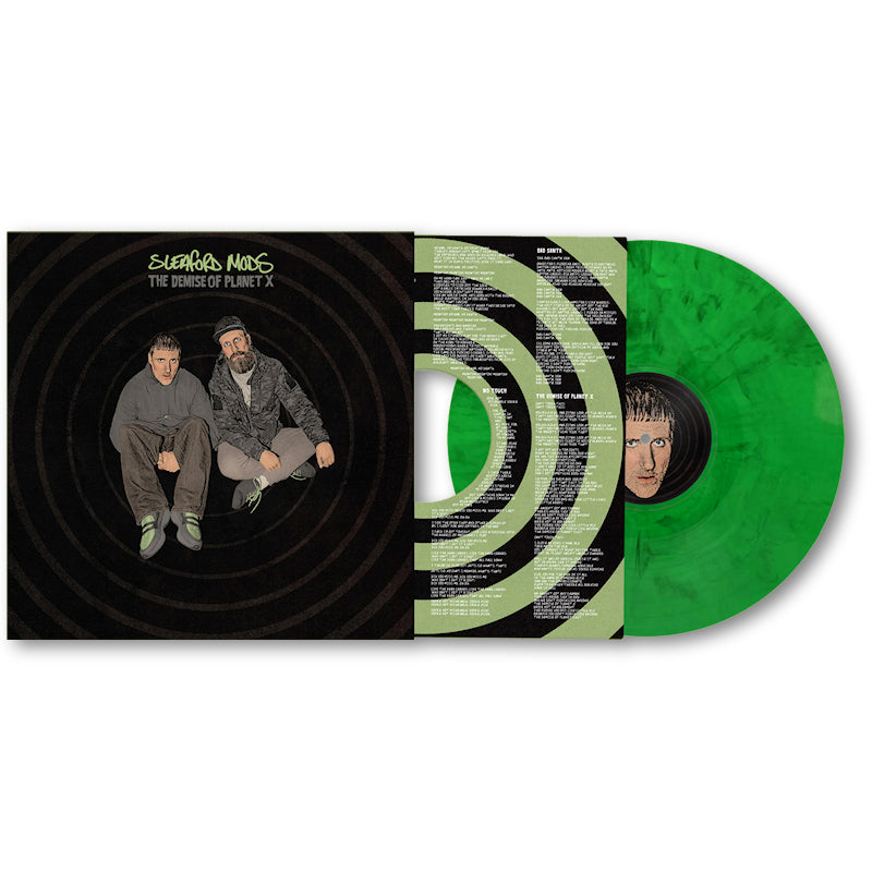 Sleaford Mods - The demise of planet x (neon green marble) (LP)