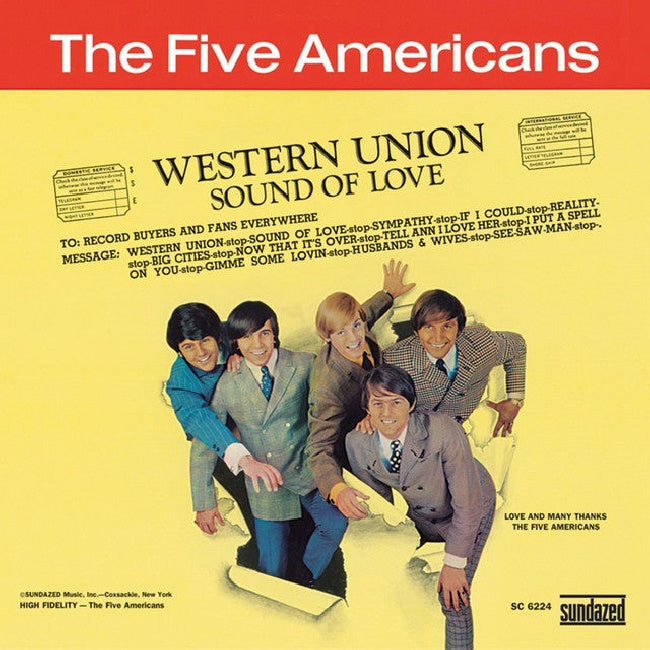 Five Americans - Western Union (LP)
