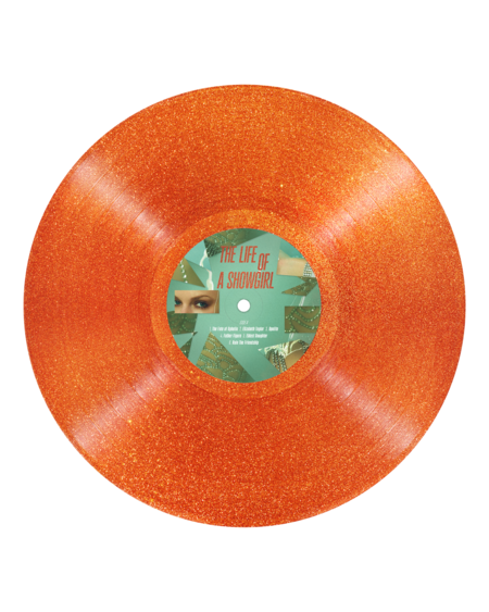 Taylor Swift - The Life of a Showgirl (Sweat And Vanilla Perfume Portofino Orange Glitter Vinyl LP)