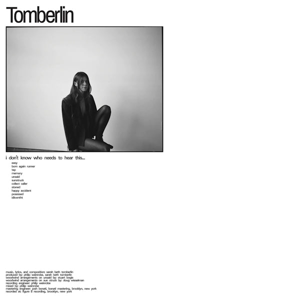 Tomberlin - I don't know who needs to hear this... (LP)