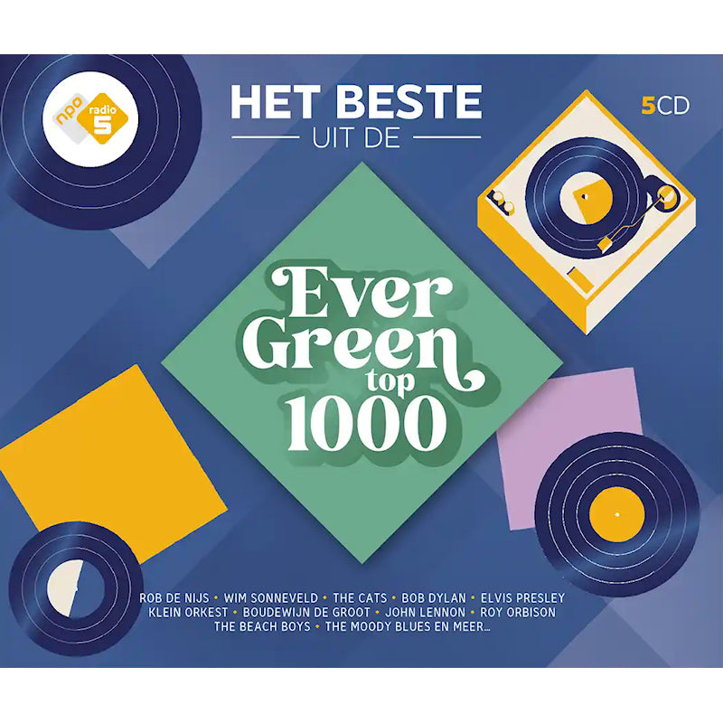 Various Artists - Het beste uit de evergreen top 1000 - 5cd (CD)