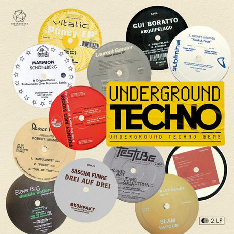 V/A (Various Artists) - Undergound techno (LP)