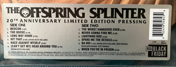 Offspring, The - Splinter (LP)