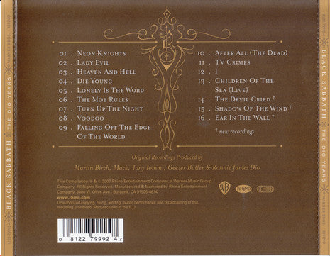 Black Sabbath - The Dio Years (tweedehands CD)