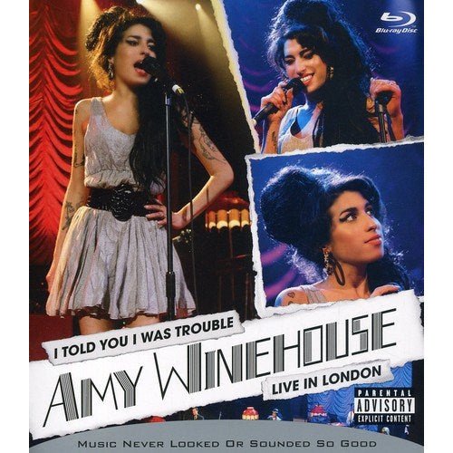 Amy Winehouse - I told you i was trouble - amy winehouse live in l (Blu Ray disc music)