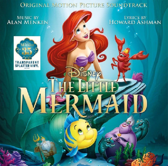Walt Disney Studio - The Little Mermaid - Original Motion Picture Soundtrack (35th Anniversary Splatter Vinyl) (LP)