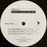 Weval - Night Versions (12-inch maxi-single)