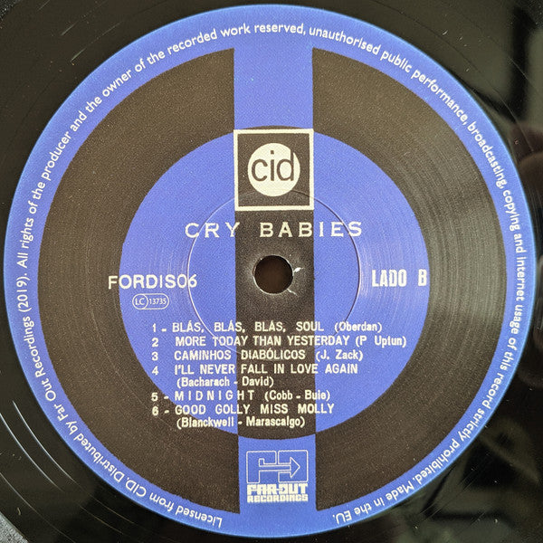 Cry Babies - Cry Babies (LP)