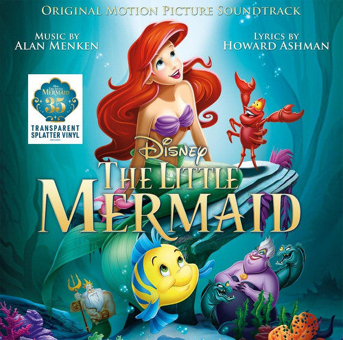 Walt Disney Studio - The Little Mermaid - Original Motion Picture Soundtrack (35th Anniversary Splatter Vinyl) (LP)