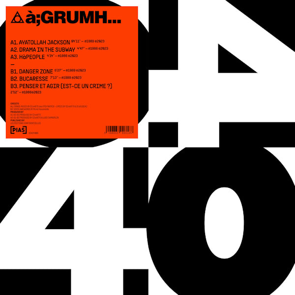 a;GRUMH - Pias 40 (12-inch maxi-single)