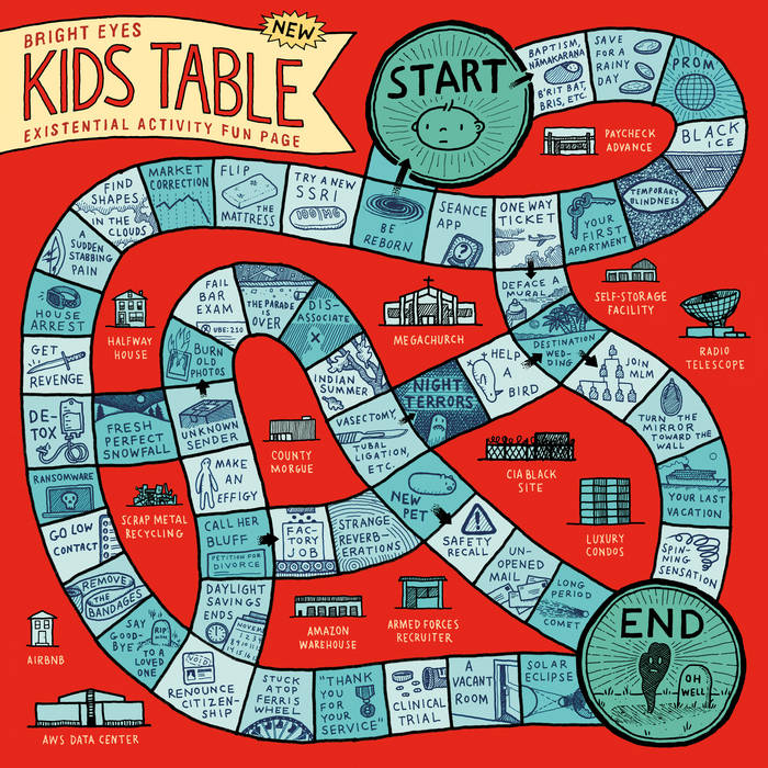 Bright Eyes - Kids table (12-inch maxi-single)