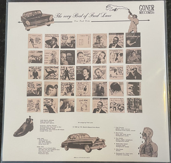 Fred Lane &amp; His Hittite Hot Shots - Car radio jerome (LP)