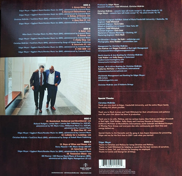 Christian McBride, Edgar Meyer - But Who's Gonna Play The Melody? (LP)