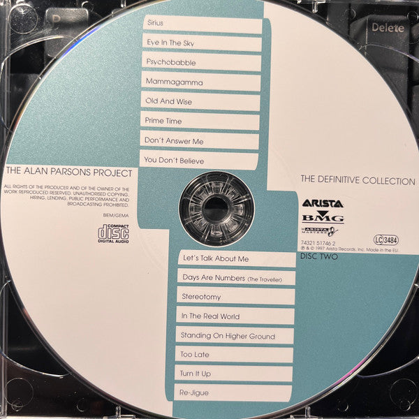 Alan Parsons Project, The - The Definitive Collection (tweedehands CD)
