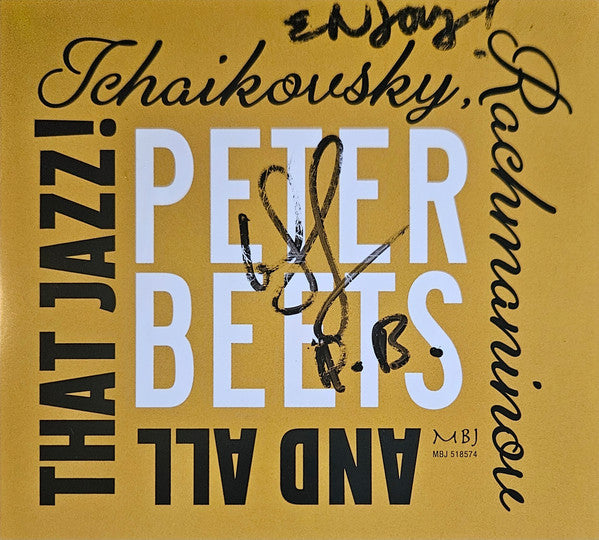 Peter Beets - Tchaikovsky, Rachmaninov And All That Jazz! (second hand CD)