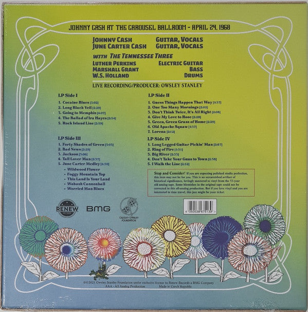 Johnny Cash - Bears sonic journals: johnny (LP)