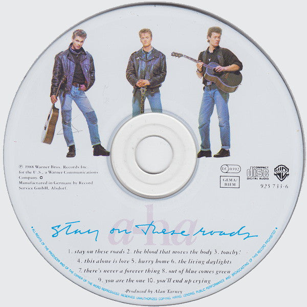 a-ha - Stay On These Roads (tweedehands CD)