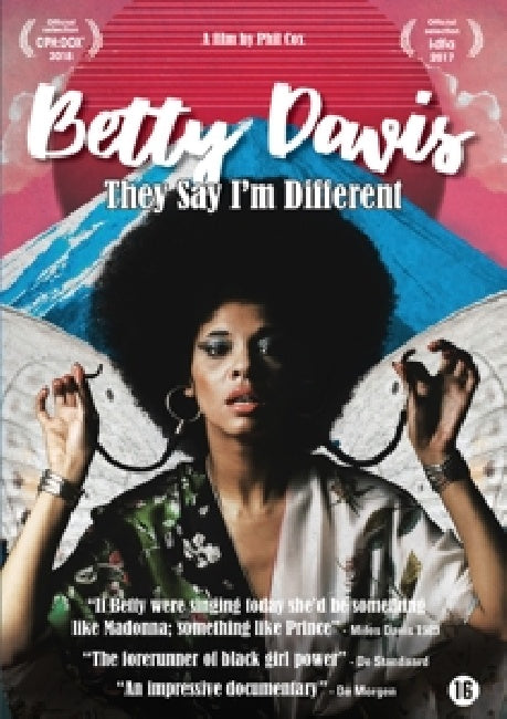 Betty Davis - Betty: they say i'm different (DVD movie)