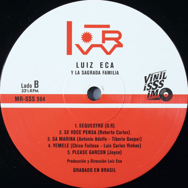 Luiz Eça Y La Familia Sagrada - La Nueva Onda De Brasil (LP)