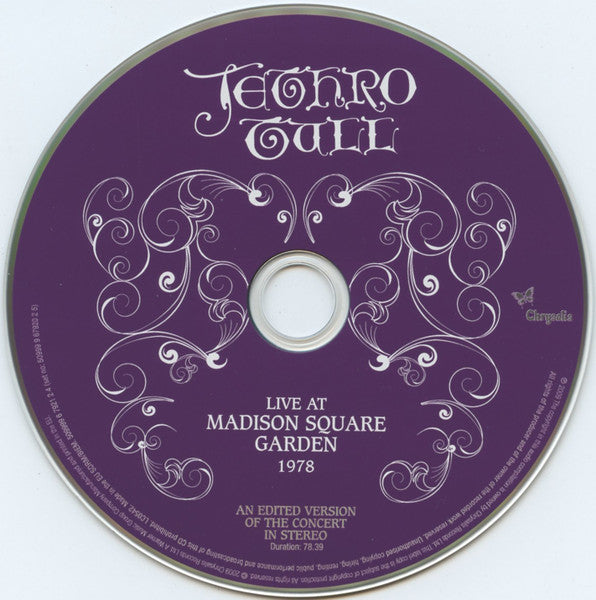 Jethro Tull - Live At Madison Square Garden 1978 (tweedehands CD)