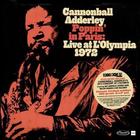 Cannonball Adderley - Poppin' In Paris - Live At L'Olympia 1972 (LP)