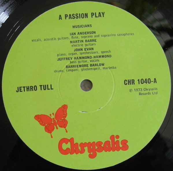 Jethro Tull - A Passion Play (second hand LP)