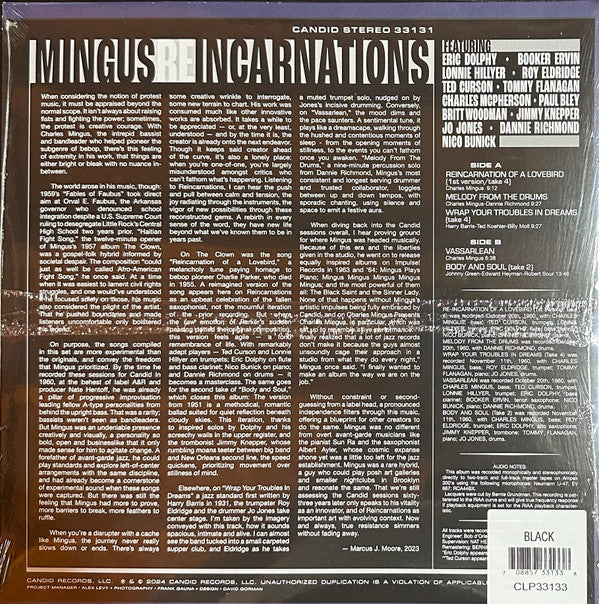 Charles Mingus - Reincarnations (LP)