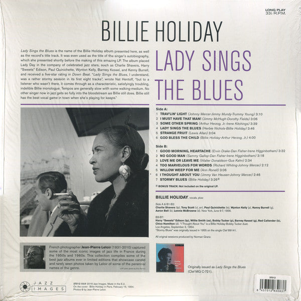 Billie Holiday - Lady sings the blues (LP) - Velvet Music