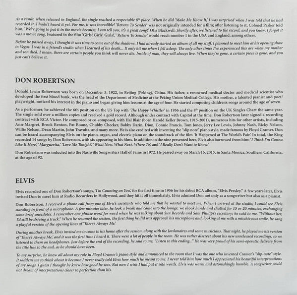 Elvis Presley - I'm Counting On Them (CD)