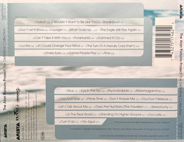 Alan Parsons Project, The - The Definitive Collection (tweedehands CD)