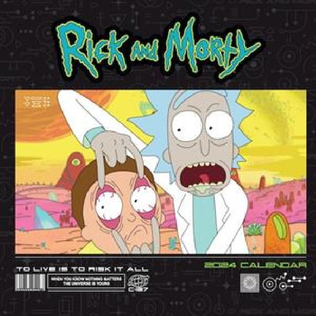 Animation =calendar= - Rick & morty calendar (ketting)