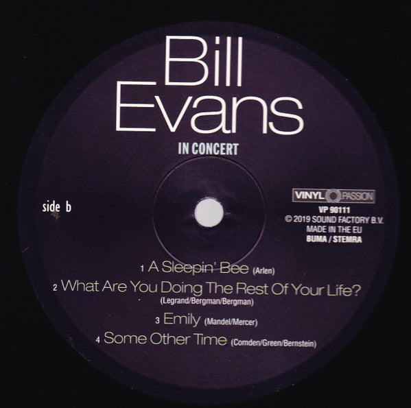 Bill Evans - Autumn leaves: in concert (LP)